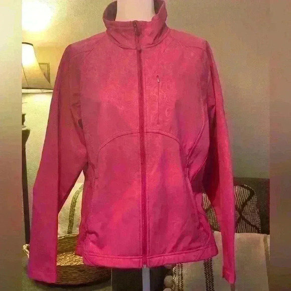 Double Diamond Women’s Jacket, Rose-Colored, XL - Picture 1 of 16